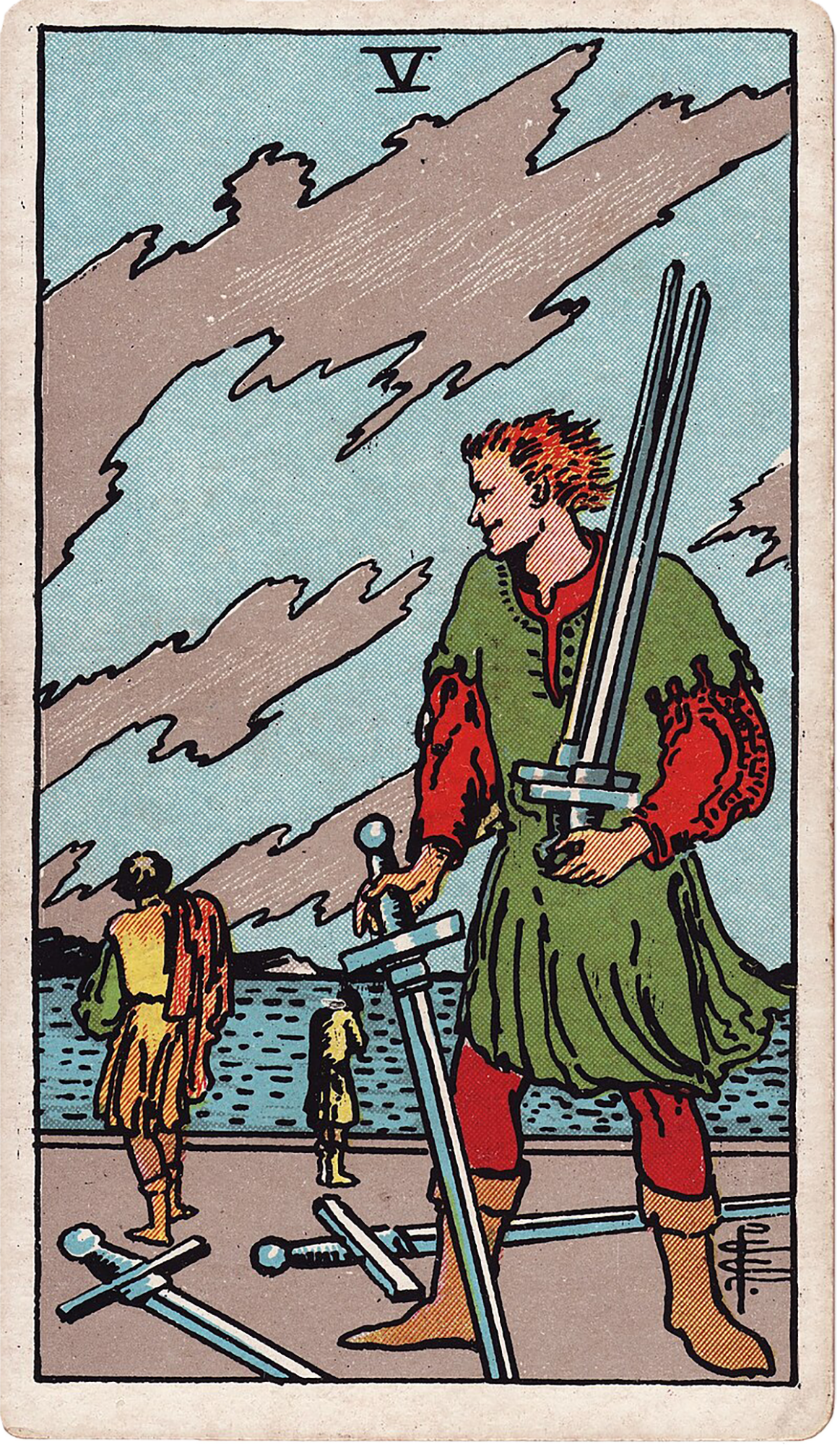5 of Swords Tarot card